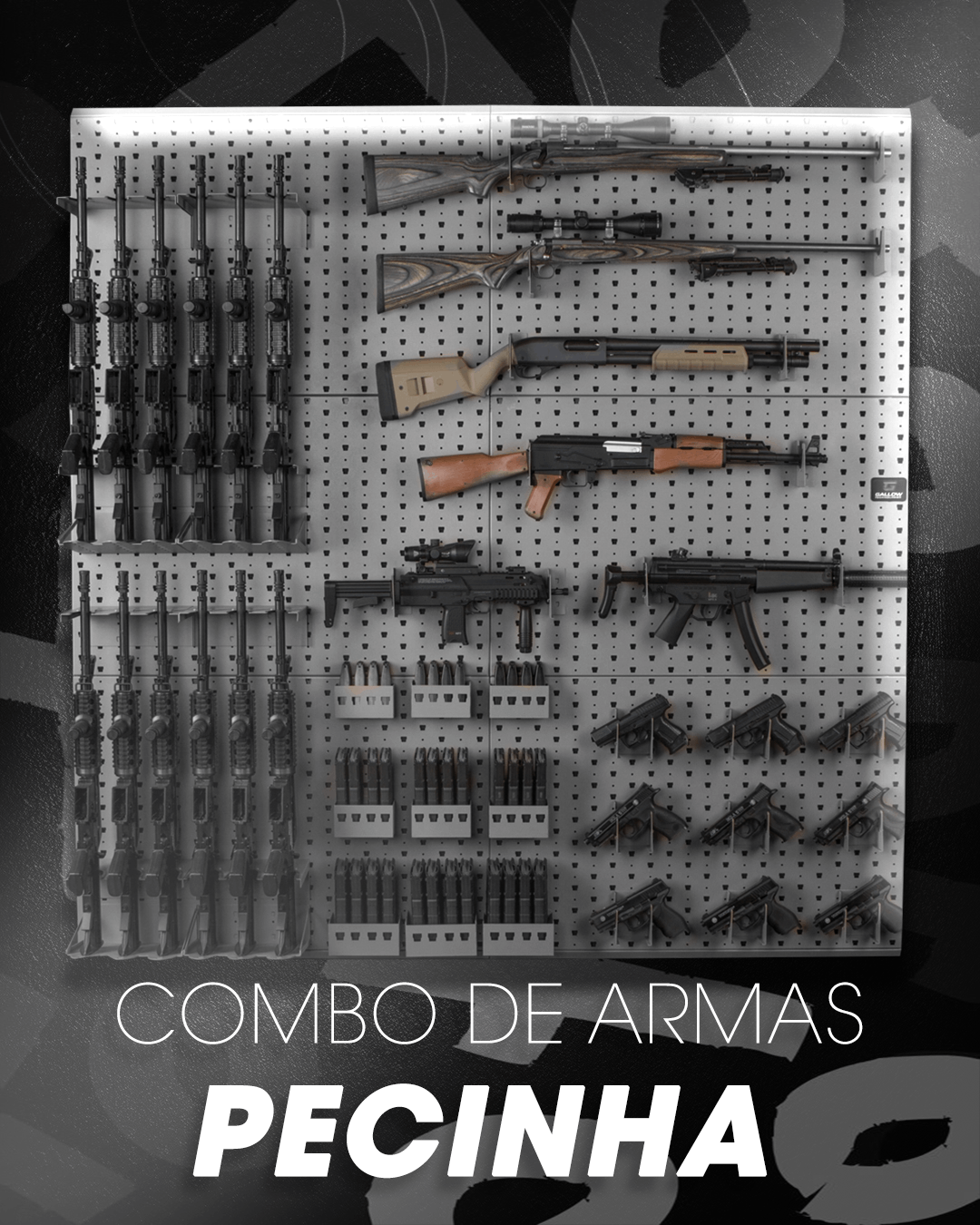 COMBO DE ARMAS PECINHA